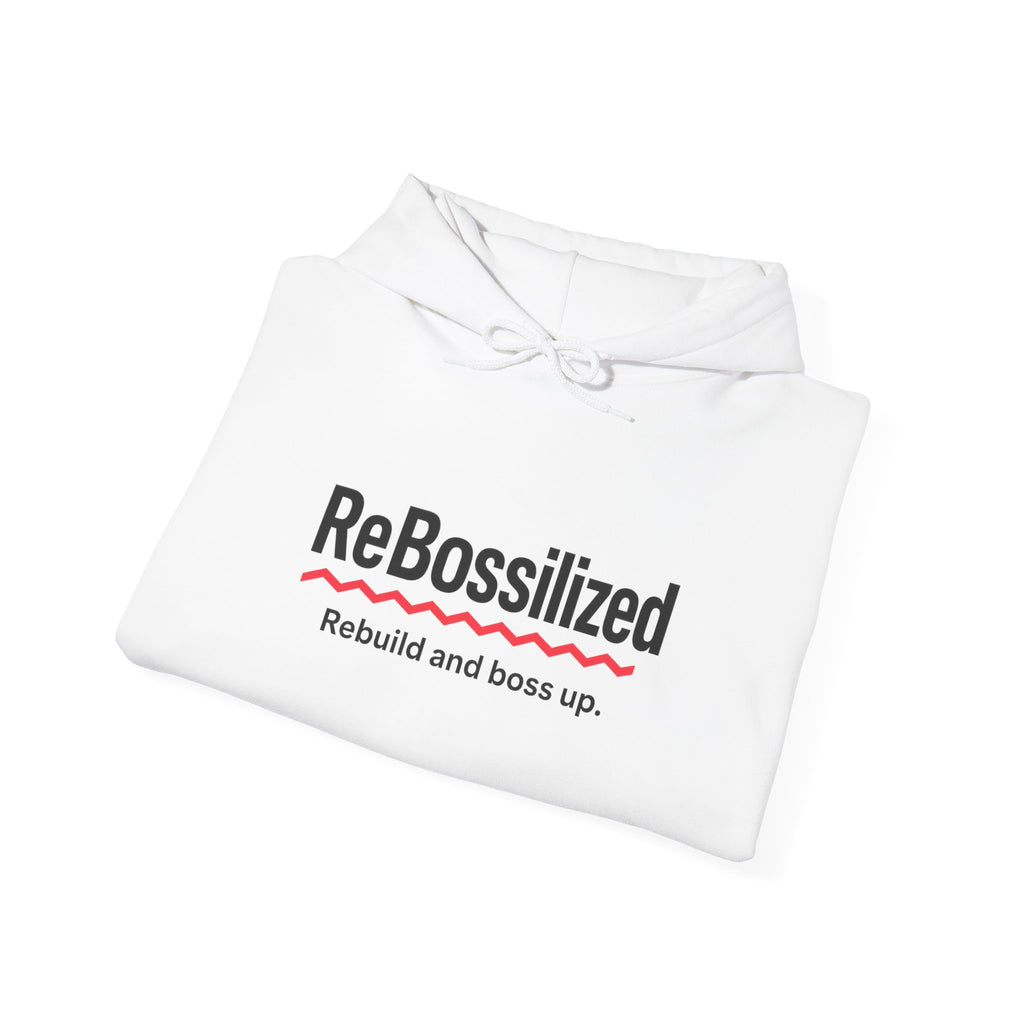 ReBossilized Motivational Hoodie - Cozy Unisex Sweatshirt for Empowerment, Gift for Entrepreneurs, Casual Wear, Perfect for Self-Care [...]