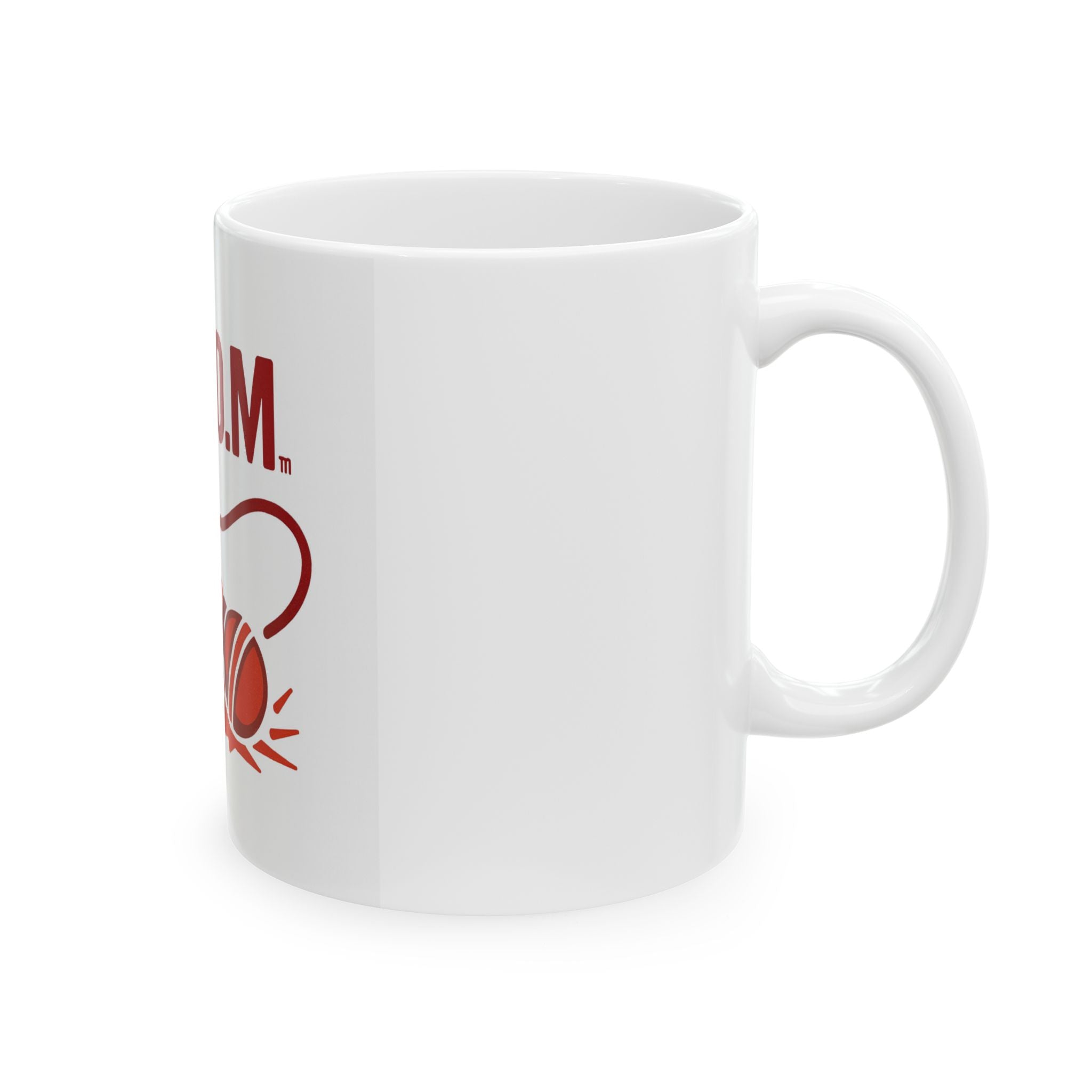 Ceramic Mug, BOOM Women's Empowerment Movement Coffee Cup, Break Out Of Misery, Inspirational Gift, Feminist Mug, Empowerment Quote Mug,
