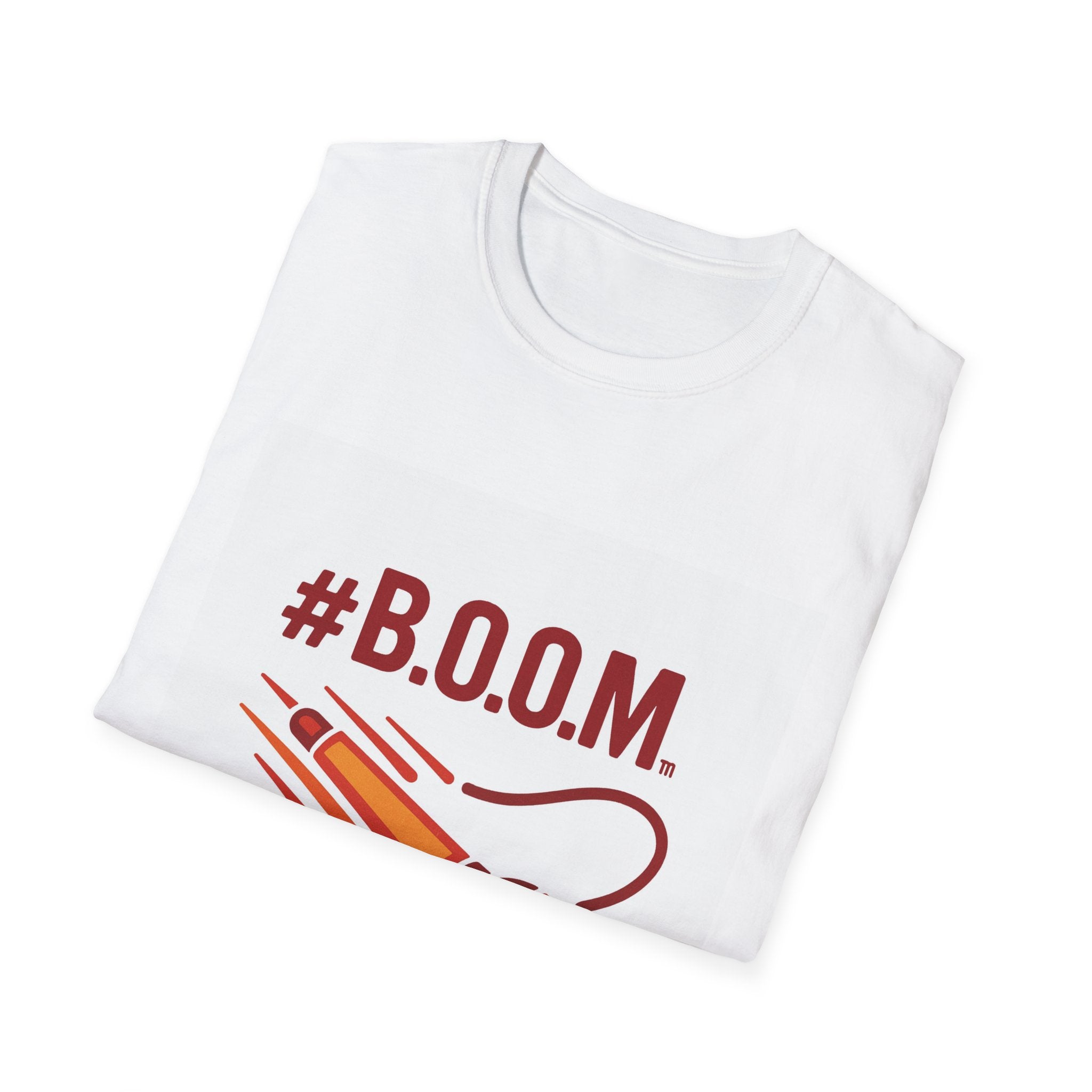 Empowerment BOOM Women's T-Shirt, Break Out Of Misery Tee, Female Empowerment Shirt, Women's Movement Top, Unisex Softstyle Tee