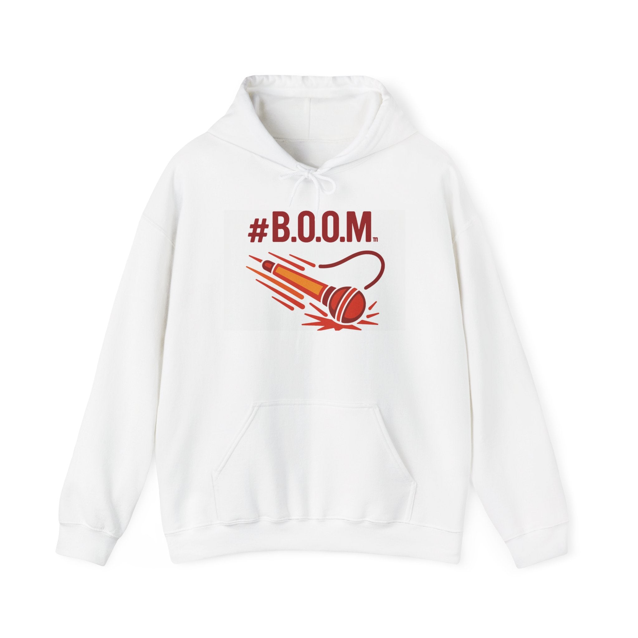 BOOM Women's Empowerment Hoodie, Break Out Of Misery, Unisex Sweatshirt, Empowering Gift, Inspirational Activewear, Female Power Jumper,