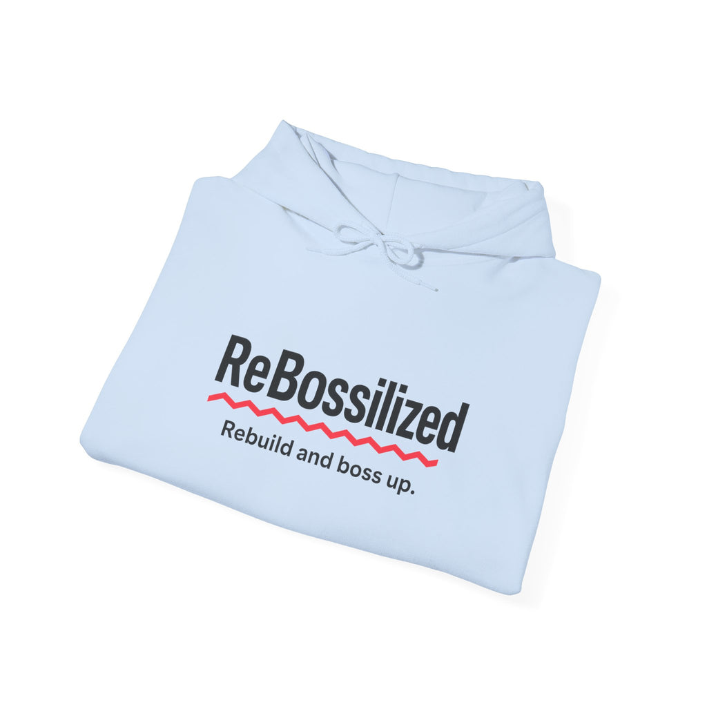 ReBossilized Motivational Hoodie - Cozy Unisex Sweatshirt for Empowerment, Gift for Entrepreneurs, Casual Wear, Perfect for Self-Care [...]