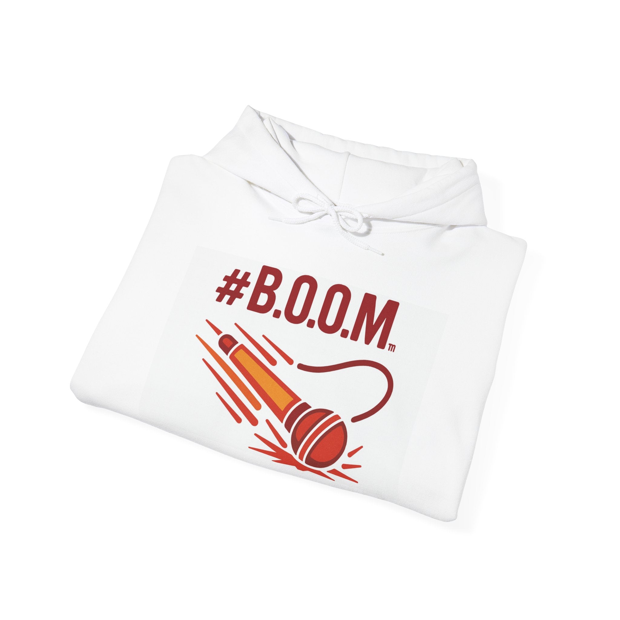 BOOM Women's Empowerment Hoodie, Break Out Of Misery, Unisex Sweatshirt, Empowering Gift, Inspirational Activewear, Female Power Jumper,