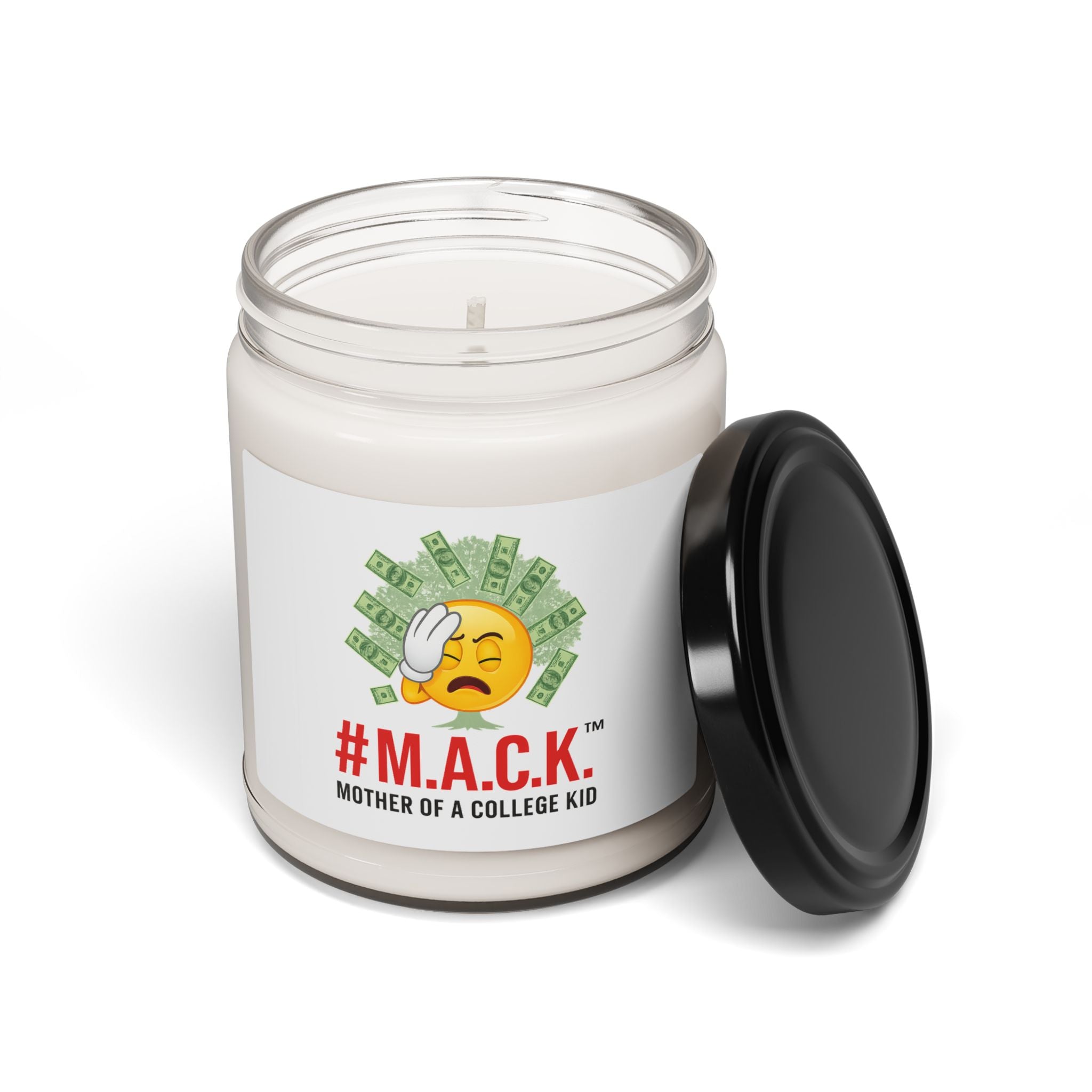 Scented Candle, 9oz M A C K Mother's Badge of Honor, Academic Dreams, Strong Resilient Moms, Celebration Inspire Love, Home Decor, Gift