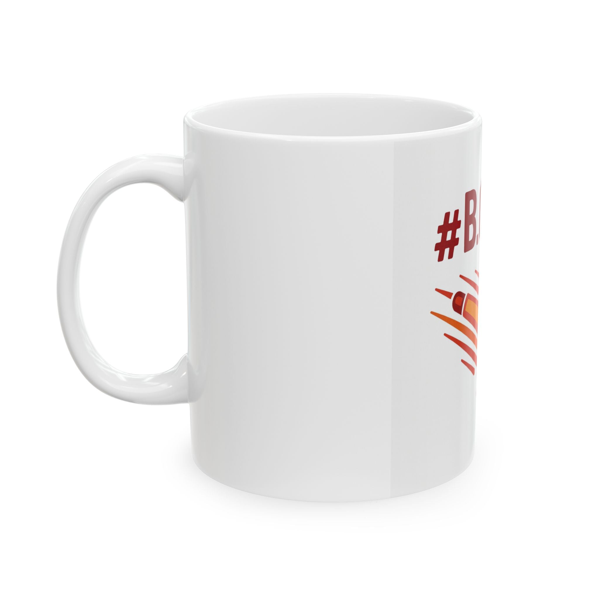 Ceramic Mug, BOOM Women's Empowerment Movement Coffee Cup, Break Out Of Misery, Inspirational Gift, Feminist Mug, Empowerment Quote Mug,