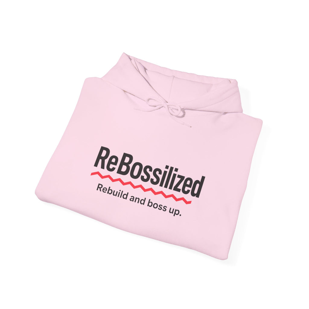 ReBossilized Motivational Hoodie - Cozy Unisex Sweatshirt for Empowerment, Gift for Entrepreneurs, Casual Wear, Perfect for Self-Care [...]